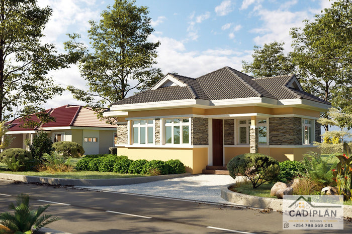 Contemporary 5-Bedroom, 3-Story Mansion